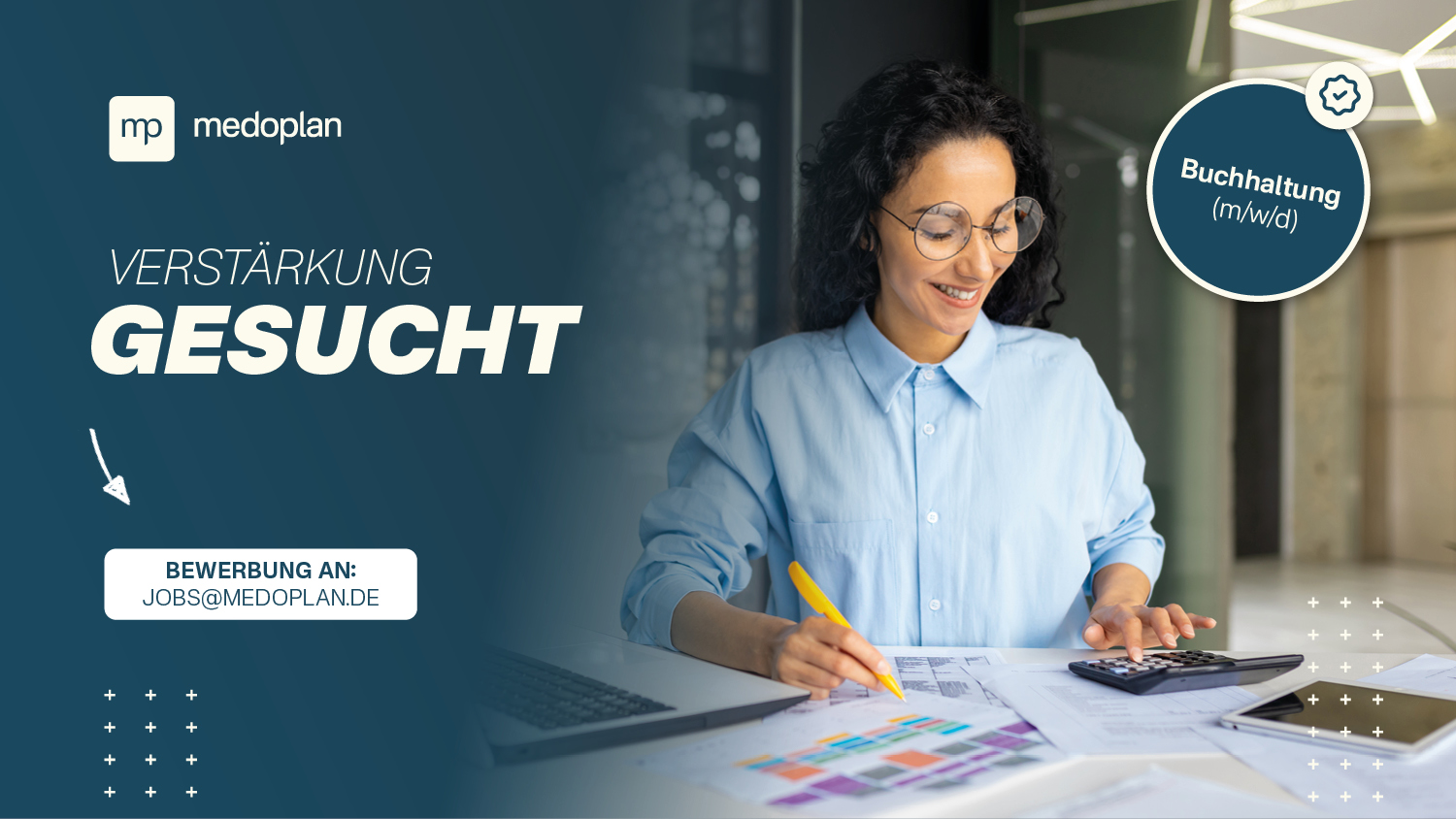 Buchhaltung (m/w/d) bei medoplan (Vollzeit oder Teilzeit)